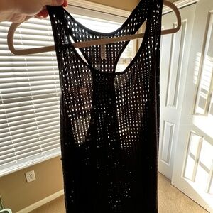 Athleta black workout  top